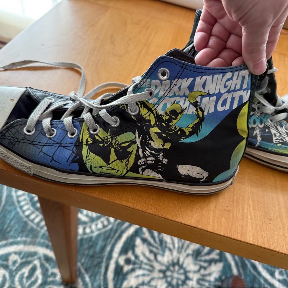 Converse Batman High-Top Sneakers - Black and Blue
